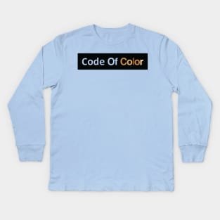 Code of Color: Human Spectrum Edition Kids Long Sleeve T-Shirt